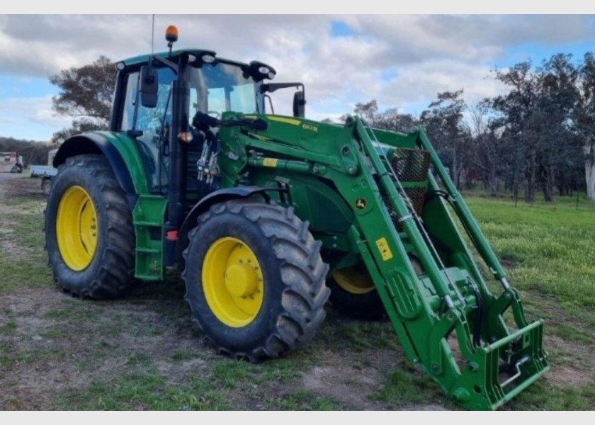 John Deere 6155M Cab Tractor 1