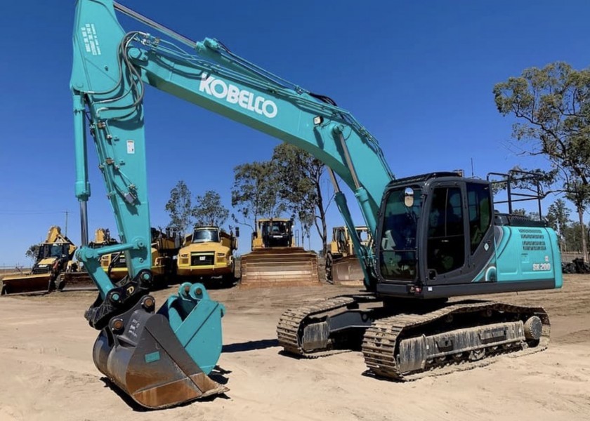 Kobelco 2018, 22 ton excavator SK-200, 1