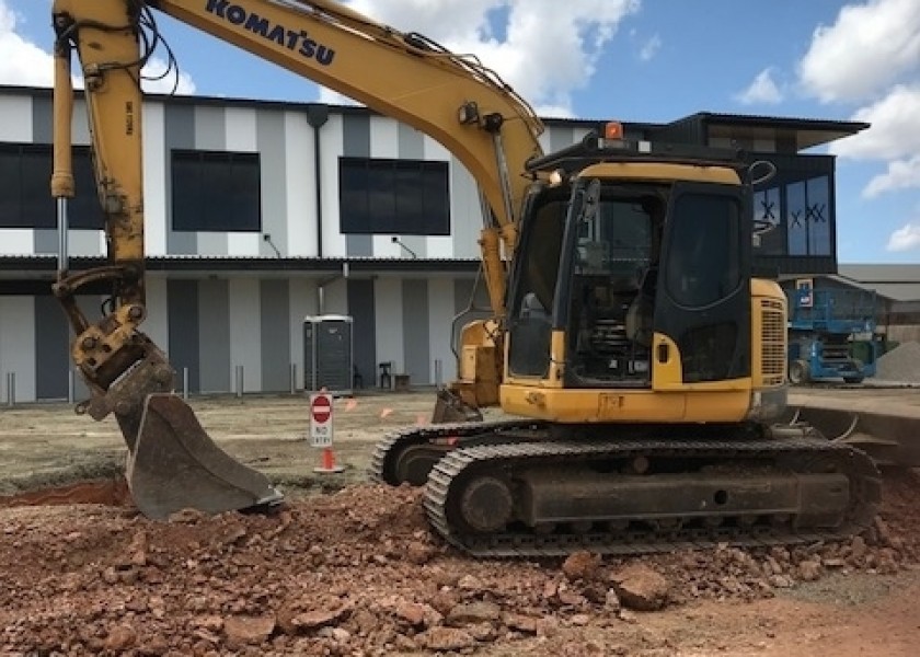 Komatsu 14 Excavator 1