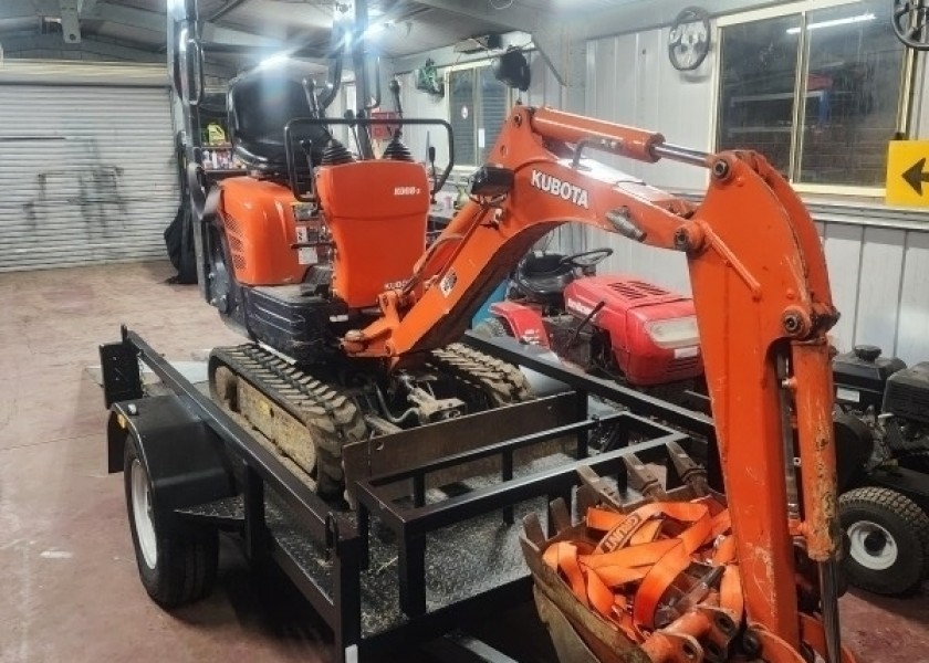 1T Kubota k008-3 excavator 3