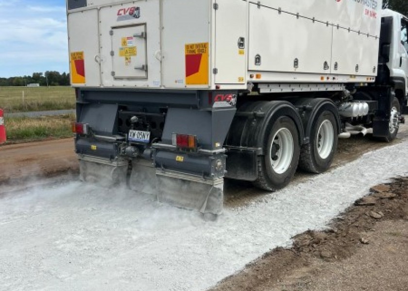 Lime/cement spreader for hire 2