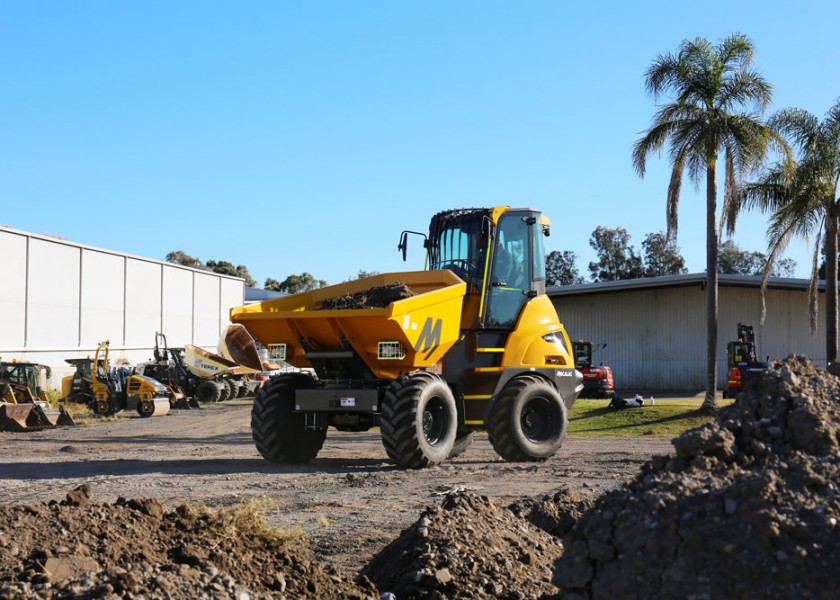 9T Mecalac 9MDX Site Dumper - Swivel 11