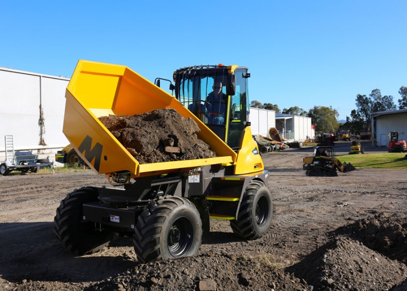 9T Mecalac 9MDX Site Dumper - Swivel 12