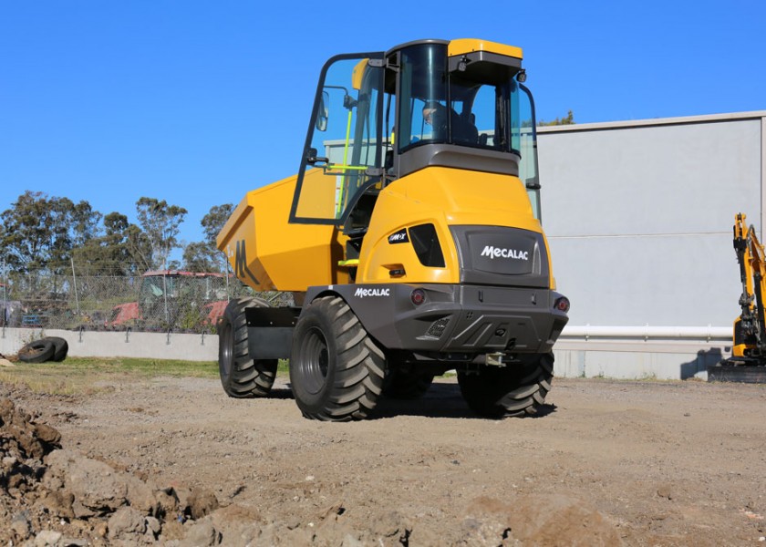 9T Mecalac 9MDX Site Dumper - Swivel 2