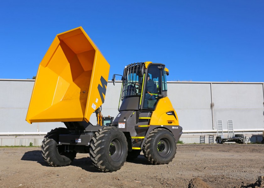 9T Mecalac 9MDX Site Dumper - Swivel 4