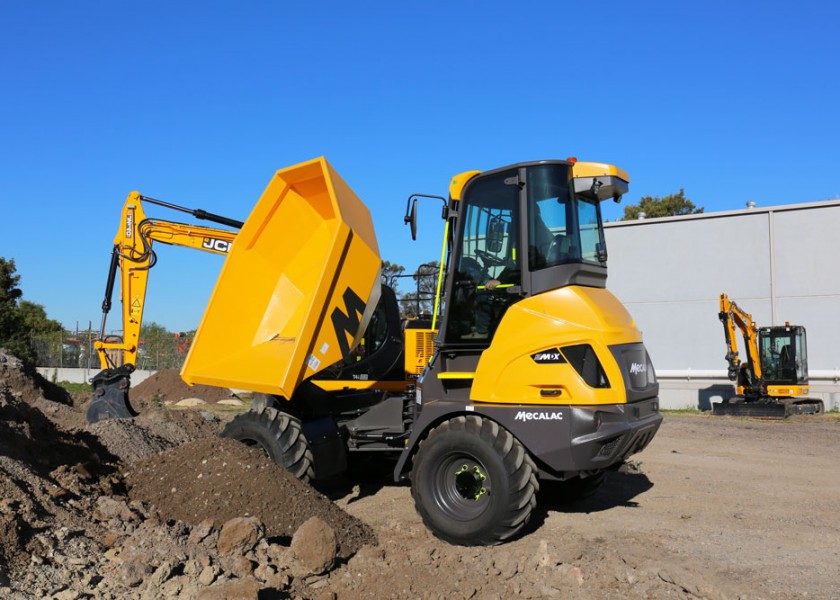 9T Mecalac 9MDX Site Dumper - Swivel 5