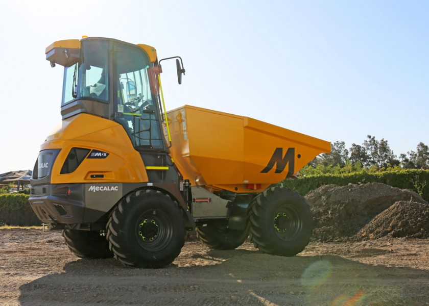 9T Mecalac 9MDX Site Dumper - Swivel 8