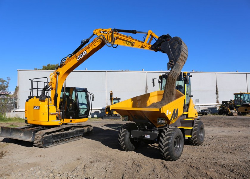 9T Mecalac 9MDX Site Dumper - Swivel 9