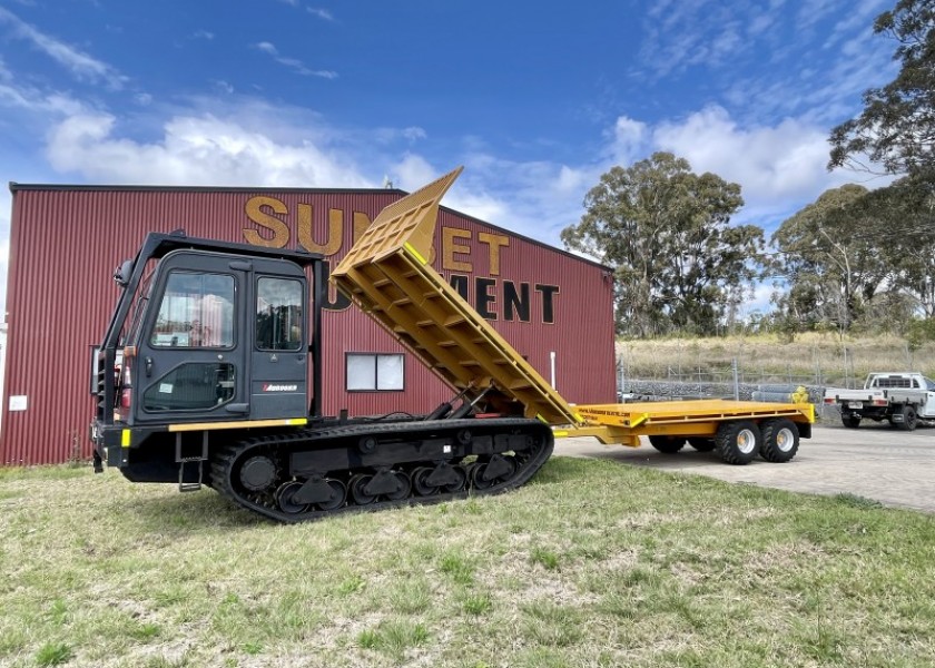 MST1500VDL Tracked Dumper 4