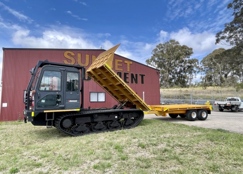 MST1500VDL Tracked Dumper 4