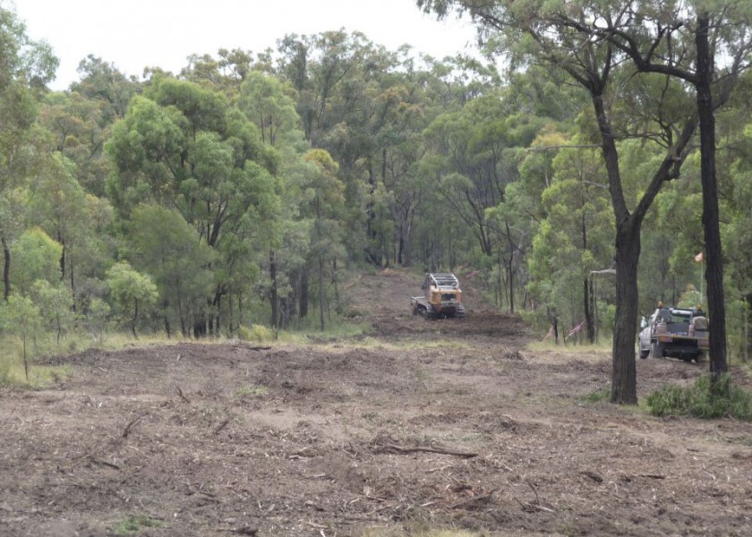 Mulching Access Tracks 2