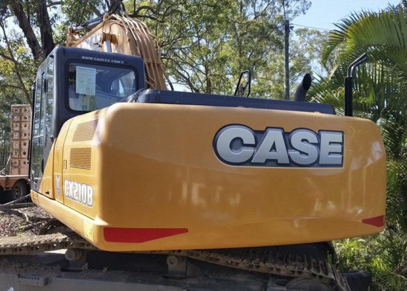 21T CASE CX210B Excavator 2