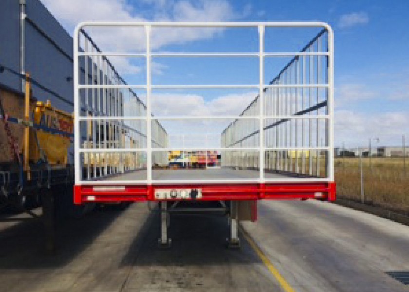 NEW 45FT Flat Top Trailers 4