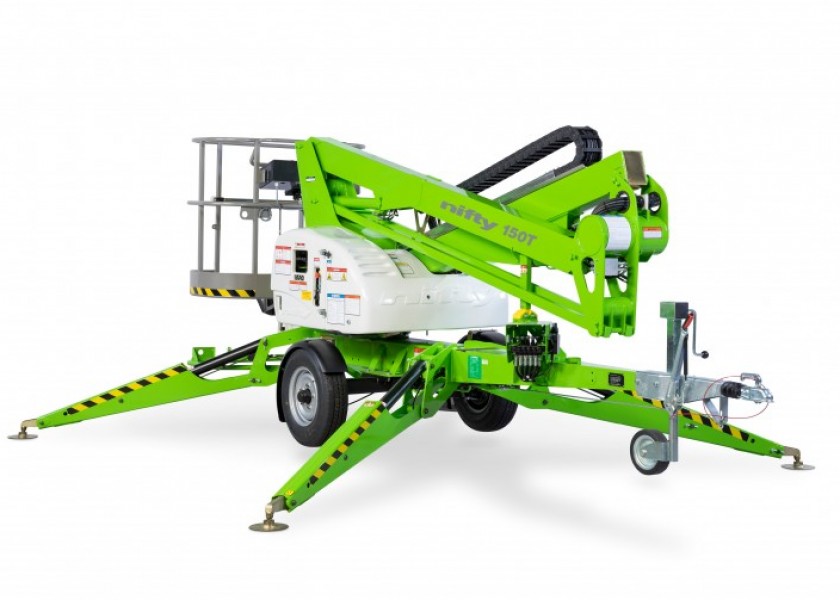Nifty 150T Trailer Mounted Electric Boom Lift 1