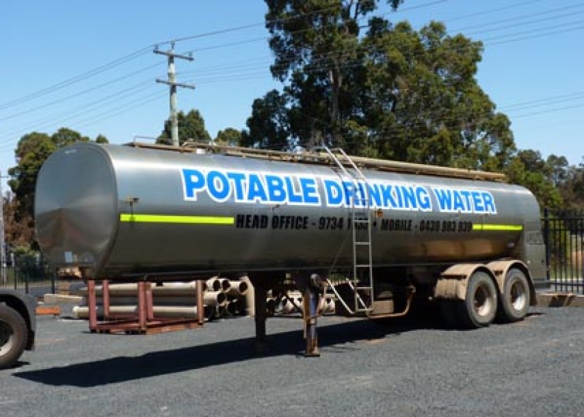 Potable Water Tanker 25,000L 1