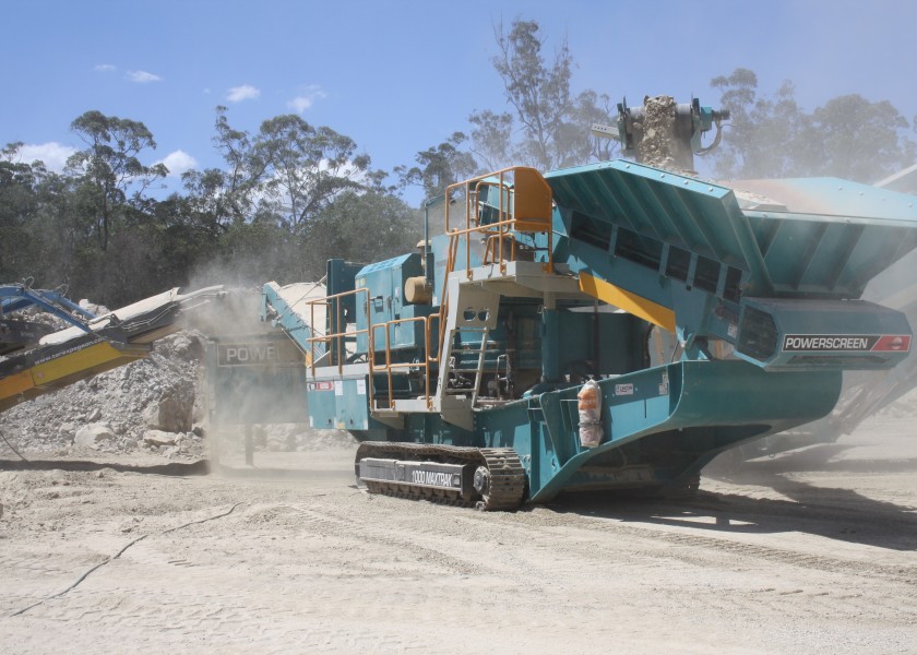 Powerscreen 1000 Maxtrak Cone 1