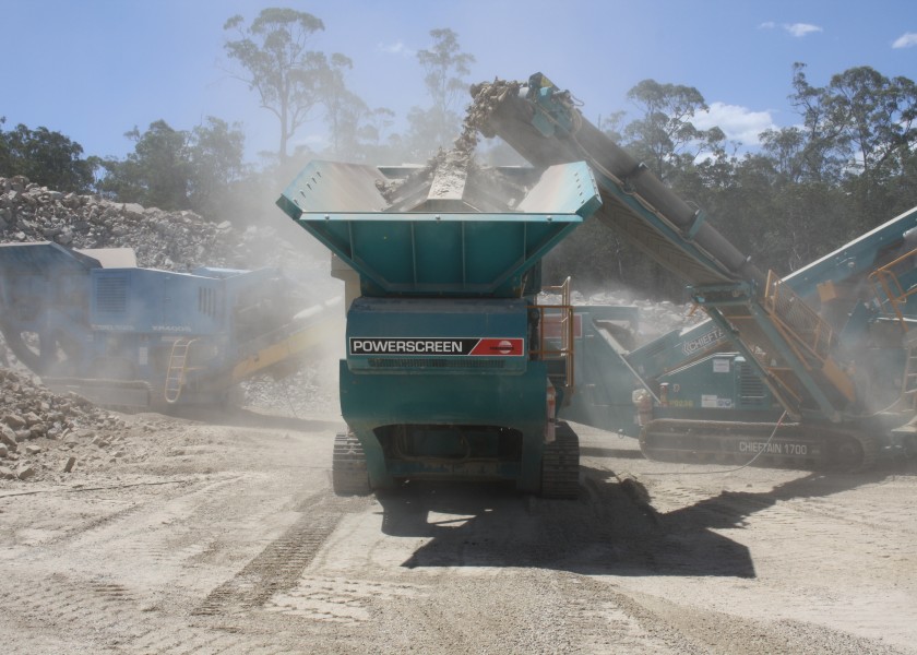 Powerscreen 1000 Maxtrak Cone 2