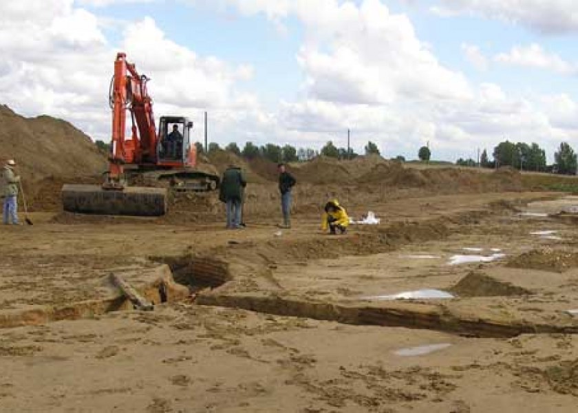 Removal of Top Soil & Clay 2