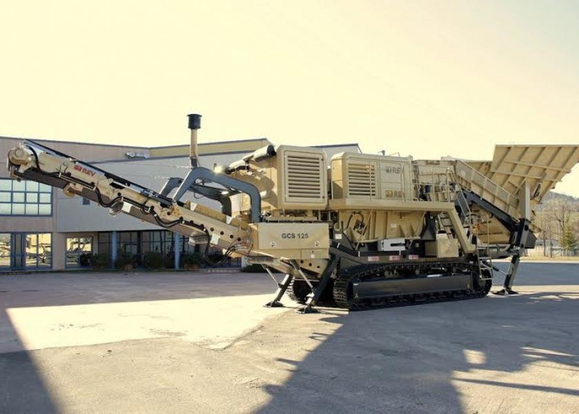 Rev 65 tonne Jaw crusher 1