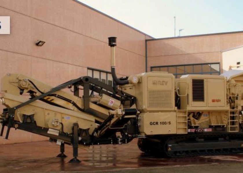 REV GCR & GCV 100 Jaw Crushers 1