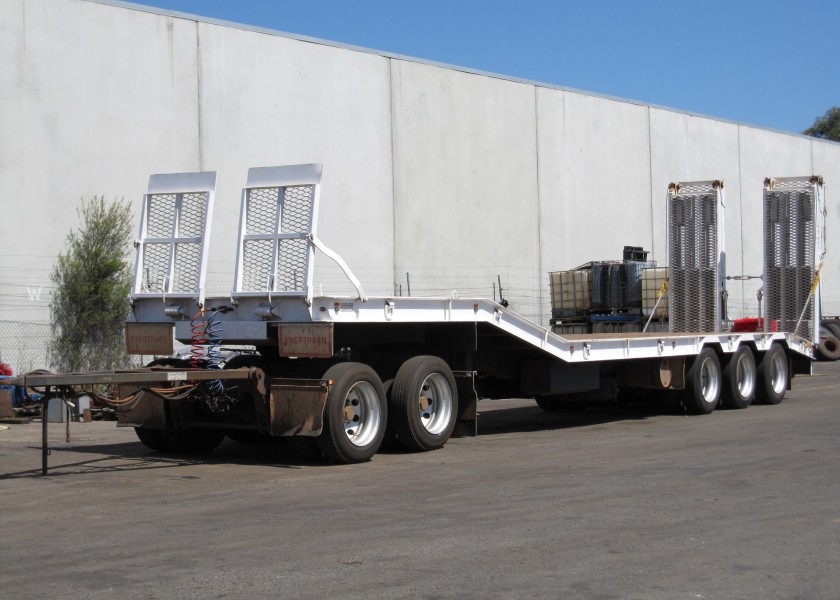 rigid tippers, 5 axel low loader float 2