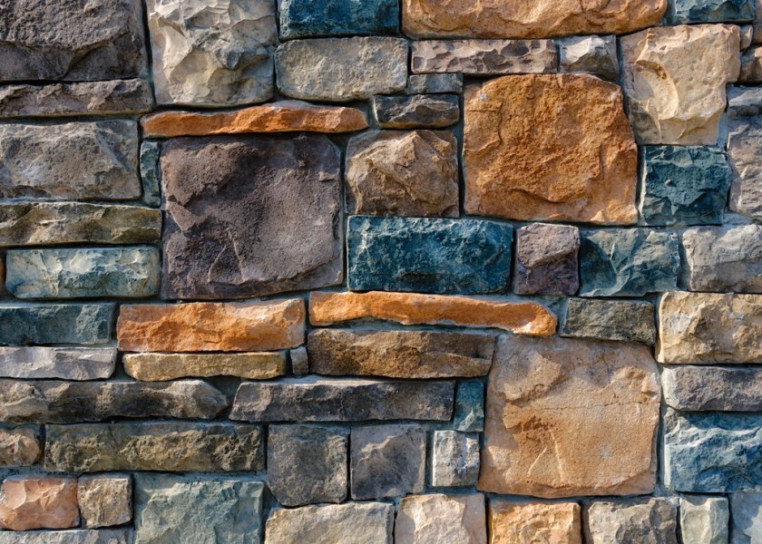 Rock Wall Construction 2