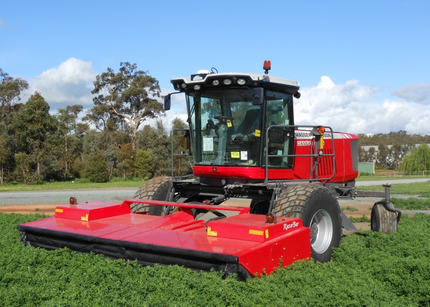 Self Propelled Mower conditioner / windrower 1