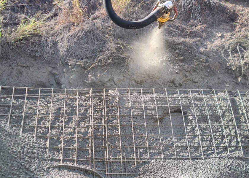 shotcrete concrete pumping 2