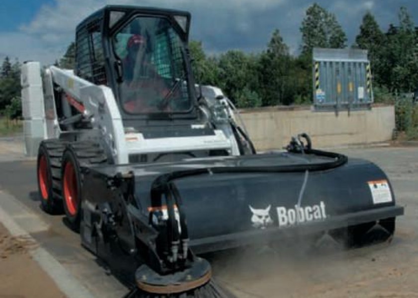 Skid Steer Loader - 60in Enclosed Broom (Attachment Only) 3