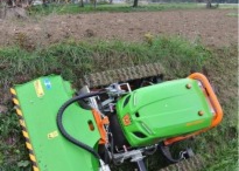 Slope Mower - remote controlled 2
