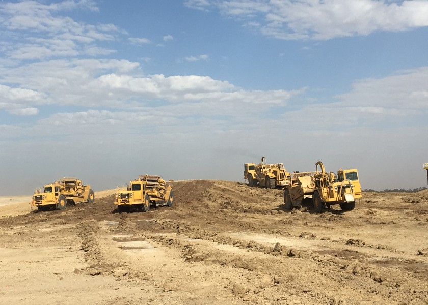 Storage dam construction 2