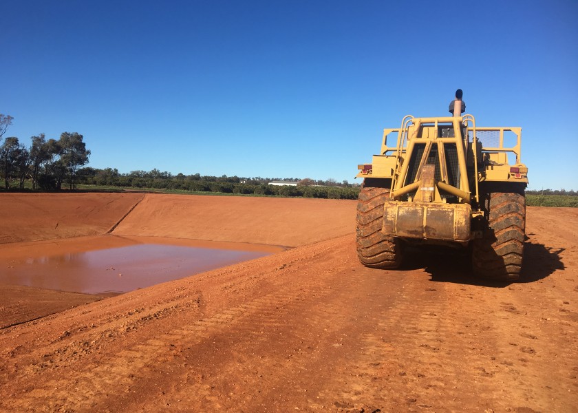 Storage dam construction 6