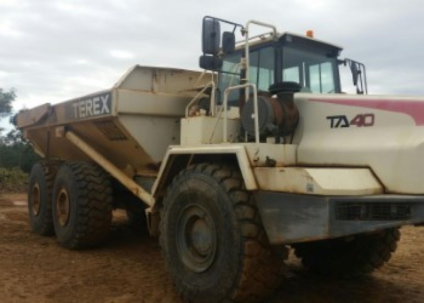Terex articulated moxy 6