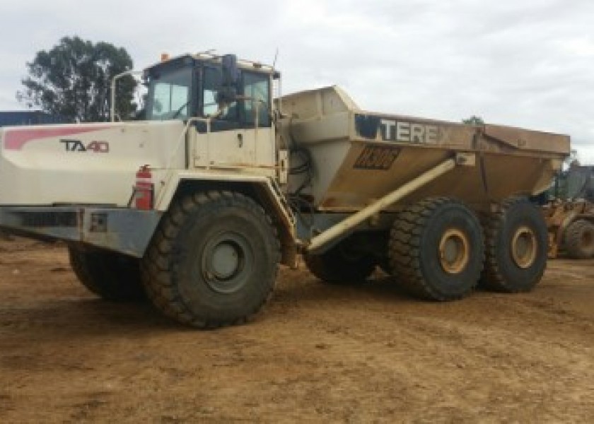 Terex articulated moxy 7