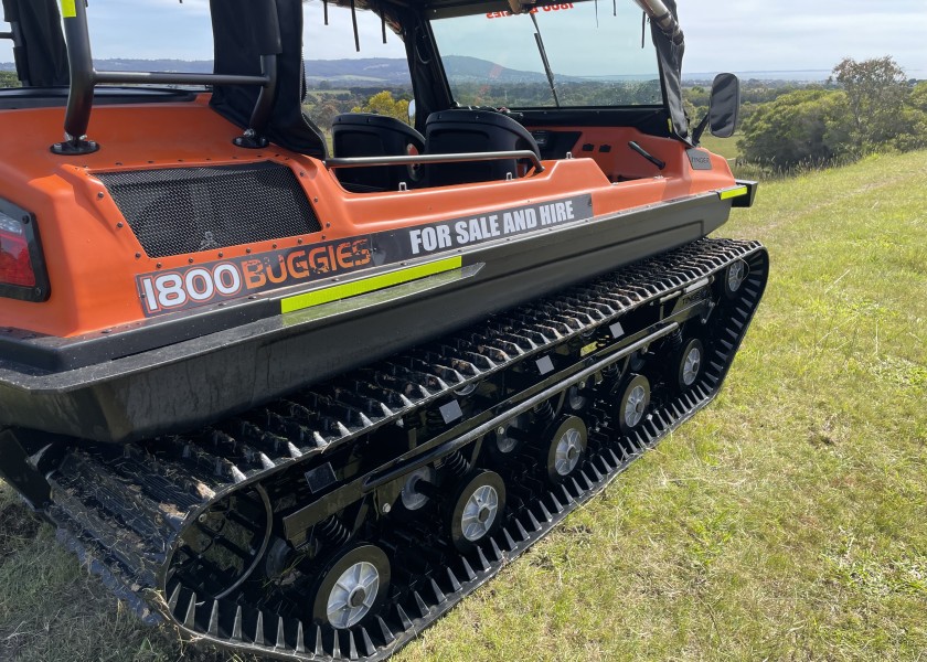 TINGER Track 2 ATV - Amphibious vehicle 6