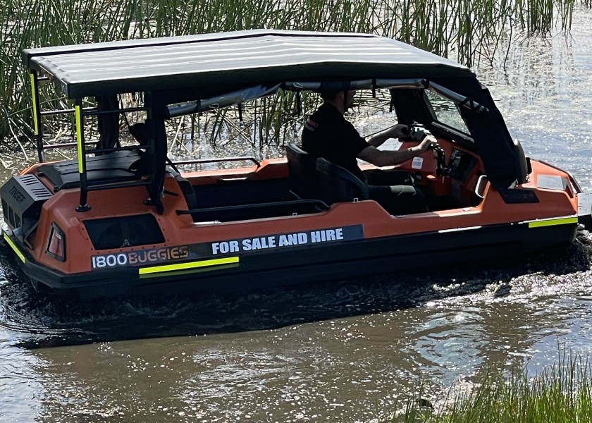 TINGER Track 2 ATV - Amphibious vehicle 7