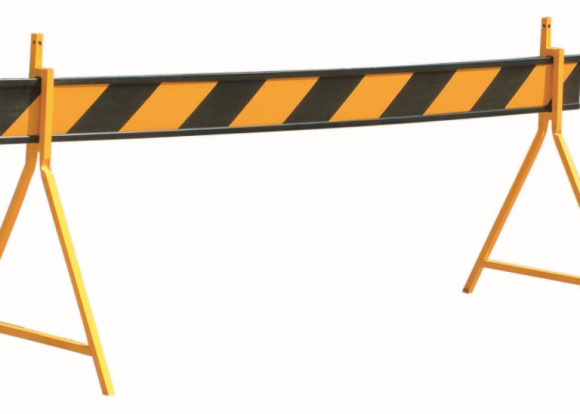 Traffic Barriers - 2.4m Each 1