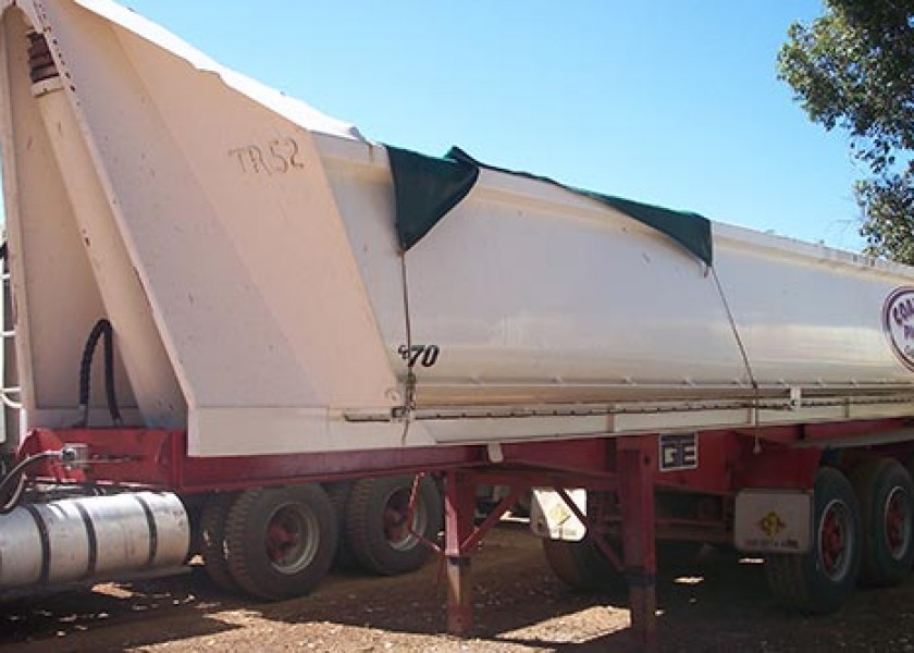 Tri Axle Tipper Trailer 1