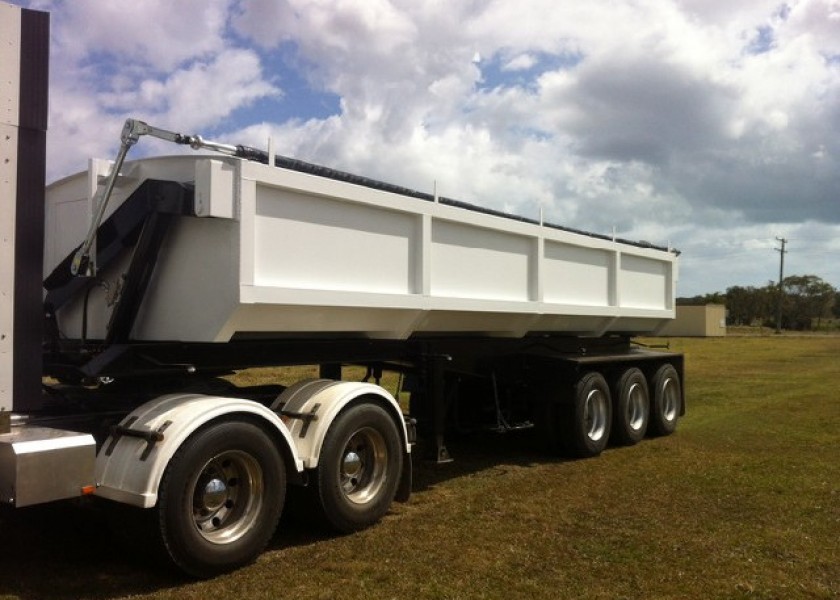 Truck semi trailer 2