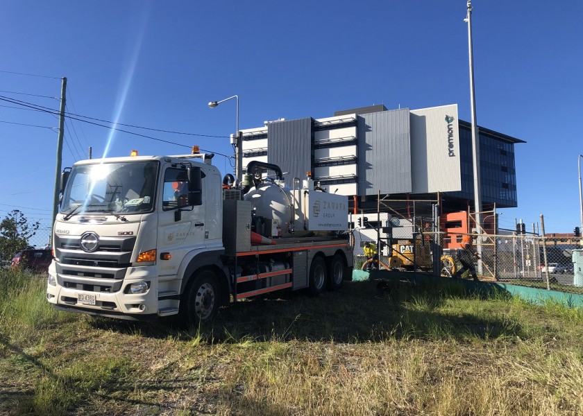 Vacuum excavation truck Hire 1