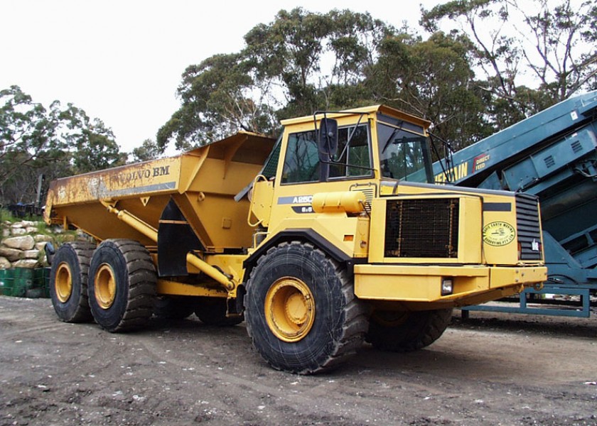 Volvo A30F Artic Dump Truck 1