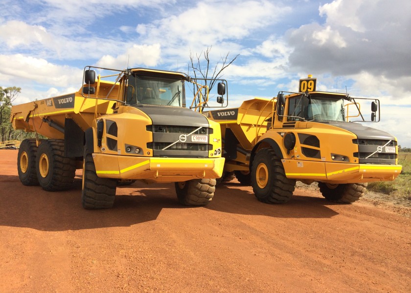 Volvo A40F Dump Truck 1