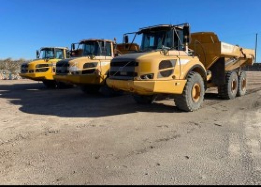 30-40T Volvo Articulated Dump Trucks 1