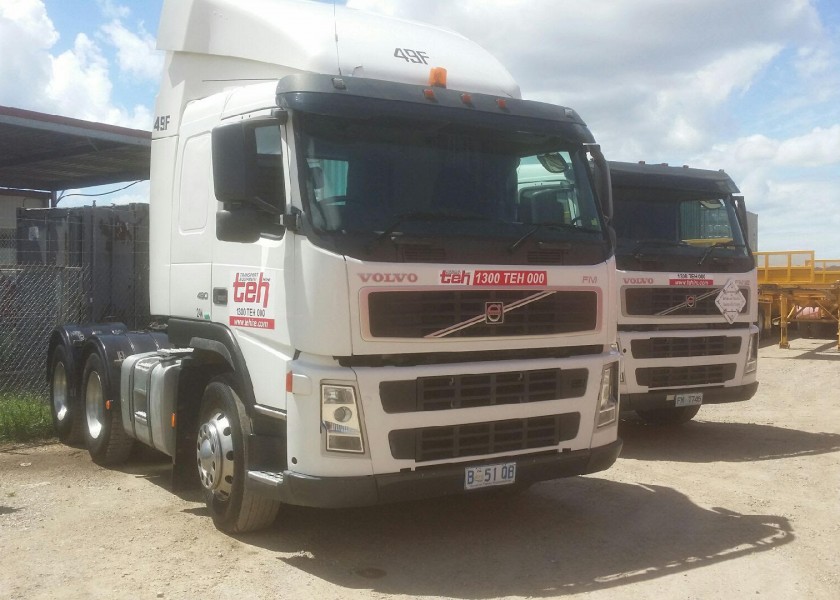 Volvo Prime Movers - autos/manuals, day and sleeper cab, B Double rated 2