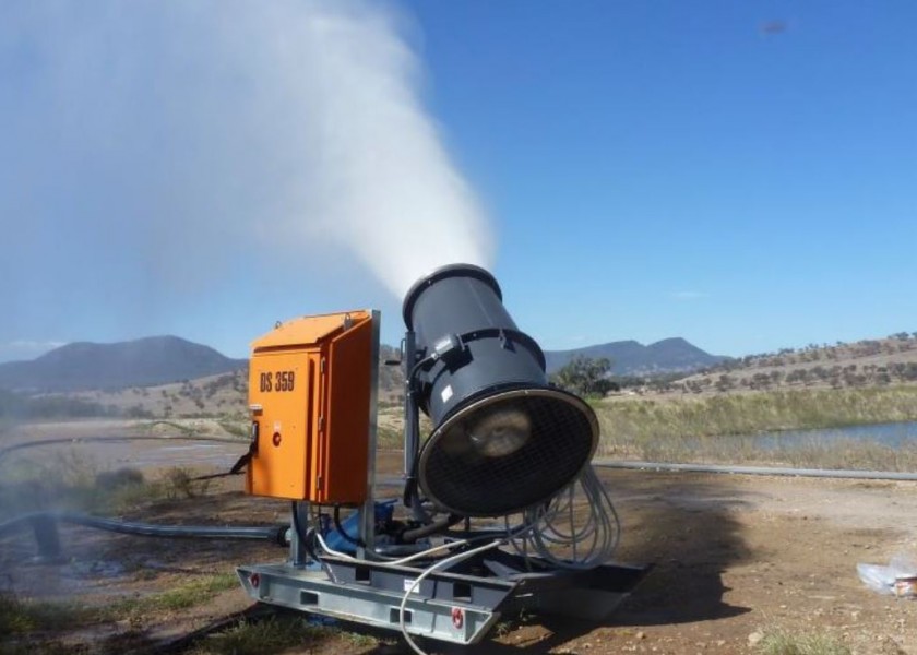 Water Evaporating Cannons 1