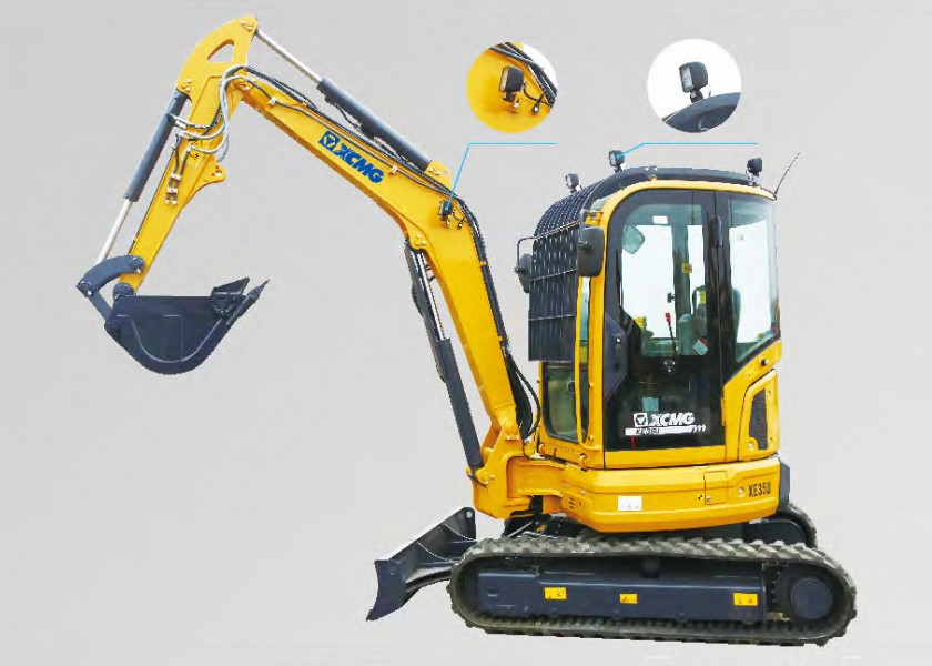 4T XCMG XE35U Mini Excavator 7