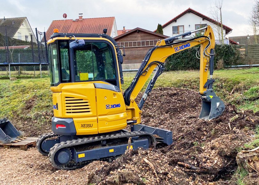 4T XCMG XE35U Mini Excavator 1