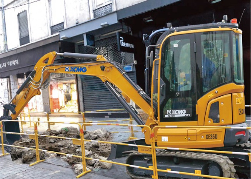 4T XCMG XE35U Mini Excavator 4