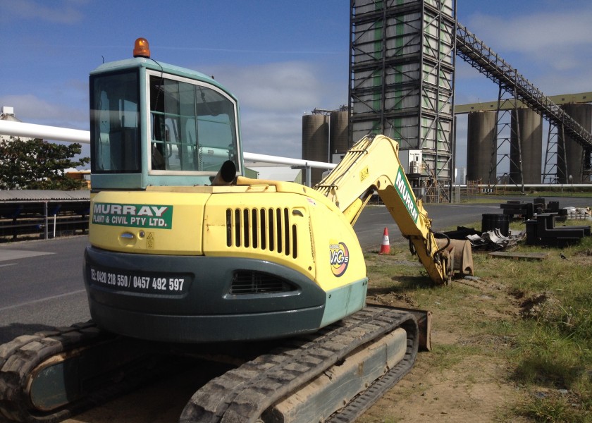 Yanmar 8t Excavator 1