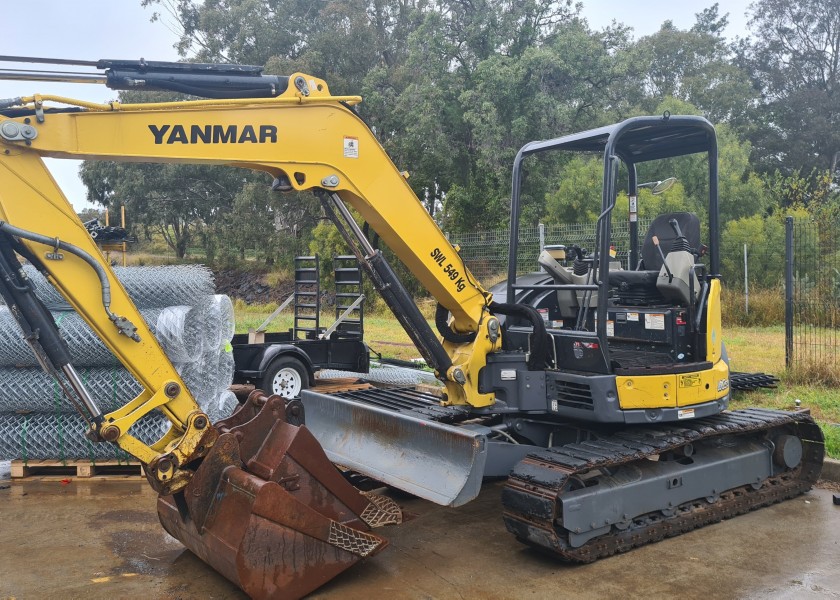 5.5T Yanmar Vio55 Excavator 1